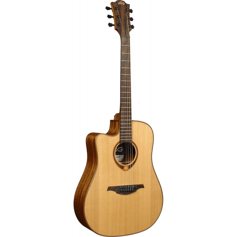 Dreadnought Left-Handed Cutaway Acoustic-Electric Natural