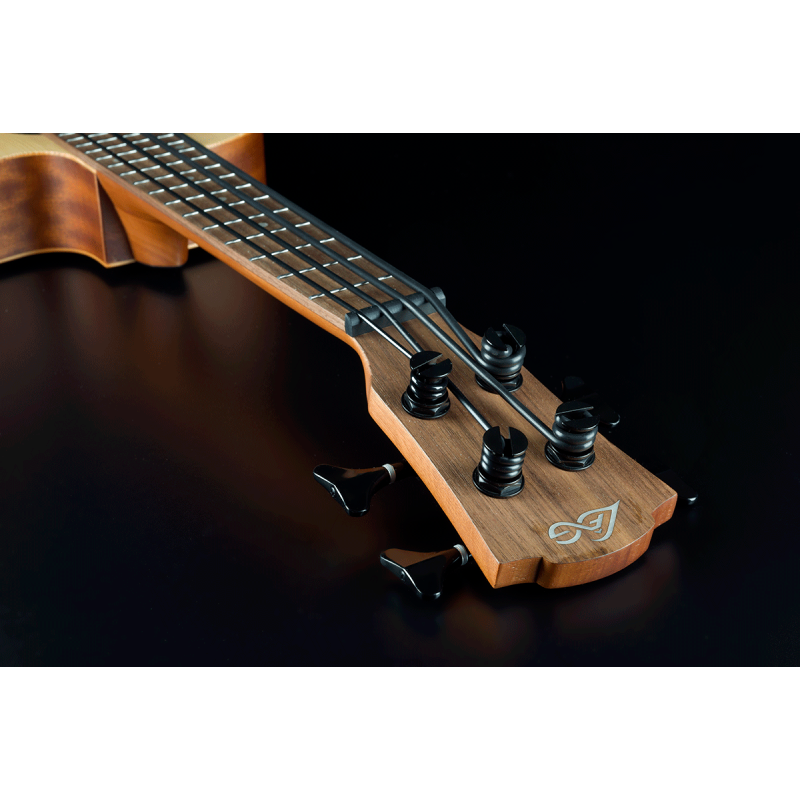 Mini bass, cutaway, slim, preamp