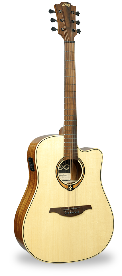LAG guitars Tramontane TN70Aギター